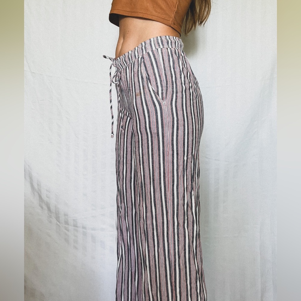 Anthropologie Cloth & Stone Stripe Wide Leg
Pants